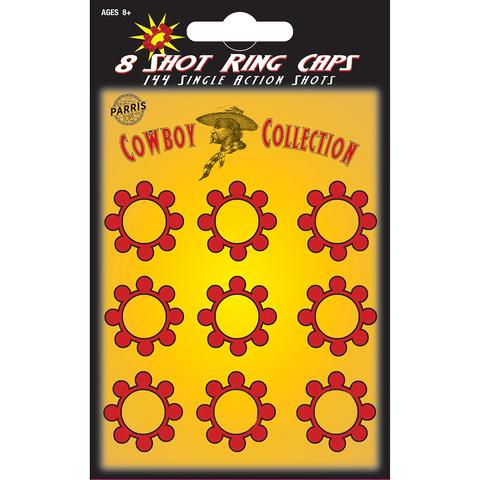 5X 96 Shot Pack 8-Shot Ring Caps | Collectiblesupply.com