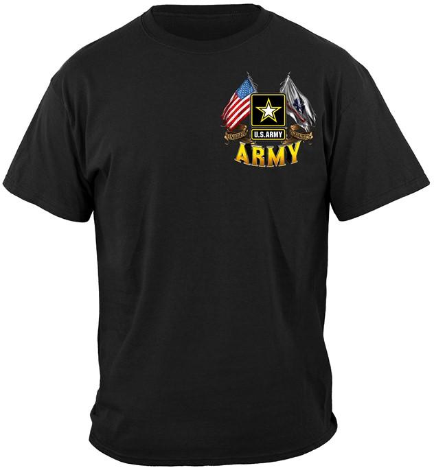 Army Double Flag T-Shirt | Civil War Stuff