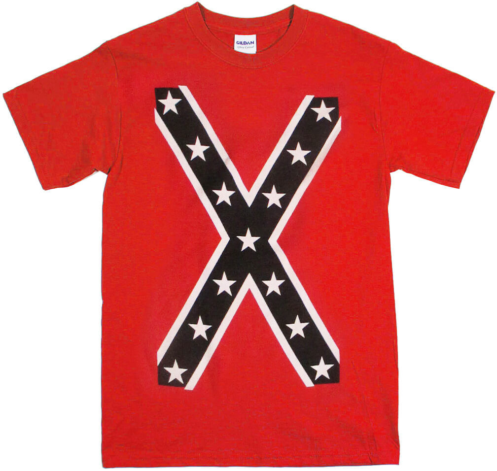 mosaik obligatorisk Jeg er stolt Red Confederate T-shirt | Civil War Stuff