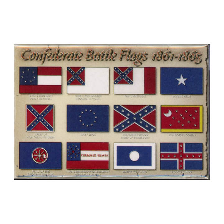 civil war battle flags