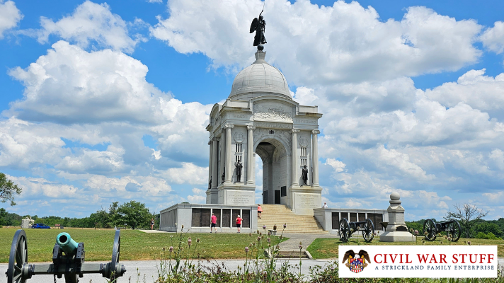 The Pennsylvania State Monument: A Historical Tribute to Valor at Gettysburg Battlefield